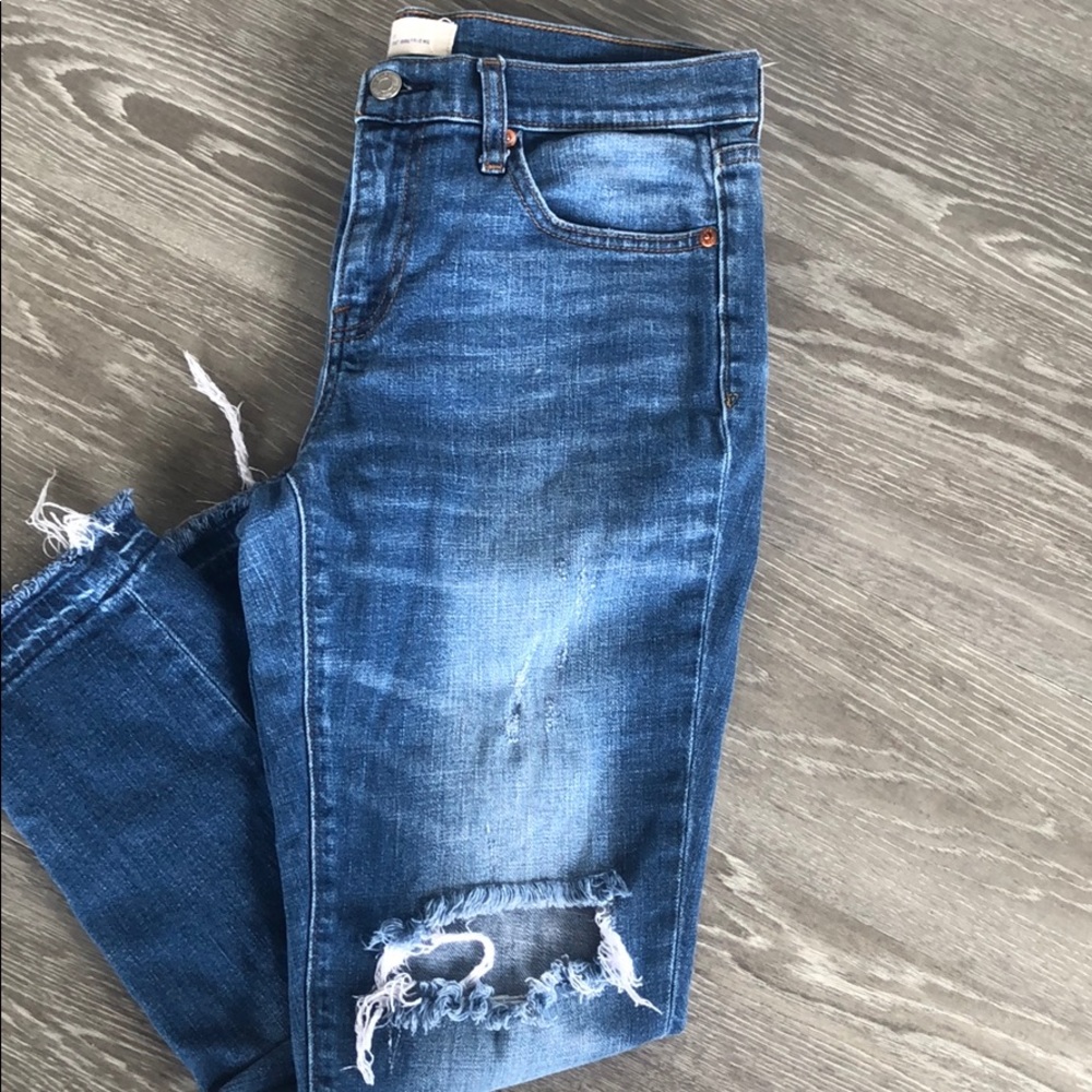 Gap distressed jeans